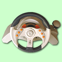 Sega Dreamcast Racing Controller Racing Wheel (MadCatz)