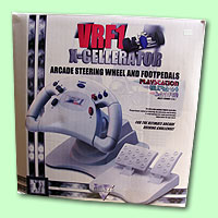 Lenkrad mit Pedalen (3rd Party) f�r Playstation, Nintendo 64 & Saturn