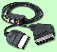 Kabel Xbox RGB Scart Kabel incl. Audio Cinch