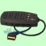 5-fach SCART (RGB) /S-Video Umschalter