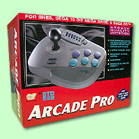 Arcade Pro Stick  SNES, SEGA 16 BIT MEGA DRIVE & SEGA CD