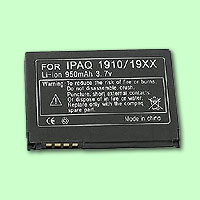 Akku 950mAh f�r HP iPAQ 19xx, 1940 Serie