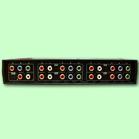 Componenten Switch Box 4-fach (YUV) HAMA YUV-Selector AV-760