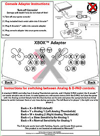 X-Arcade Game Adapter XBOX