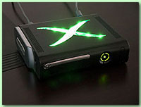 XBOX 360 XCM BLACK KNIGHT Geh�use X- Green
