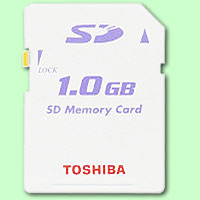 Toshiba SD 1GB HighSpeed Card