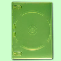 DVD Case Leerh�lle gr�n transparent (Idealer Ersatz f�r XBOX 360)