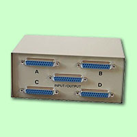 4fach Drucker Umschalter