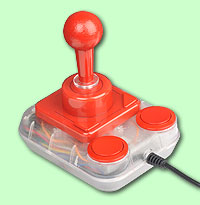 Joystick Competition PRO USB Clear Version incl. 99 C64 Games