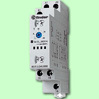 Multifunction time relay for shaker 12V