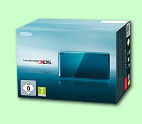 Nintendo 3DS Aqua Blau