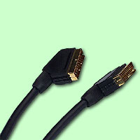 4-fach SCART/Euro AV Umschalter RGB (beige) incl. 1,5m Kabel