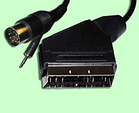 Kabel Sega Mega Drive 1 RGB Stereo -> Scart 2m