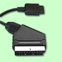 Kabel PSX 1, PS 2 RGB -> Scart 2m Standard mit Cinch Audio