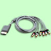 XBOX 360 PREMIUM YUV HD Kabel incl. 5.1 Opticalout SNAKEBYTE