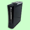 XBOX 360 XCM Geh�use schwarz Black Knight