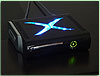 XBOX 360 XCM BLACK KNIGHT Geh�use X- Blue