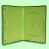 DVD Case Leerh�lle gr�n transparent (Idealer Ersatz f�r XBOX 360)