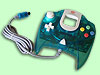 Sega Dreamcast Controller (JAP) blau/transparent (Limited Edition)