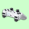Dual Shock 3 Controller (white) incl. Rumble Funktion