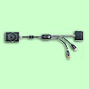 X-Arcade Game Adapter XBOX 360
