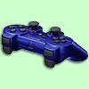 Dual Shock 3 Controller (metalic blue) incl. Rumble Funktion