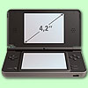 Nintendo DSI XL Handheld dunkelbraun
