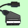 Kabel PSX 1, PS 2 RGB -> Scart 2m Standard mit Cinch Audio