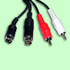 Kabel Saturn -> S-Video (Hosiden)