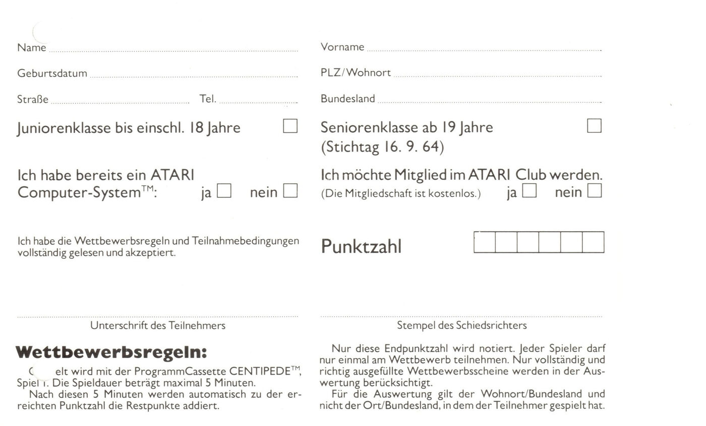 Wettbewerbsschein