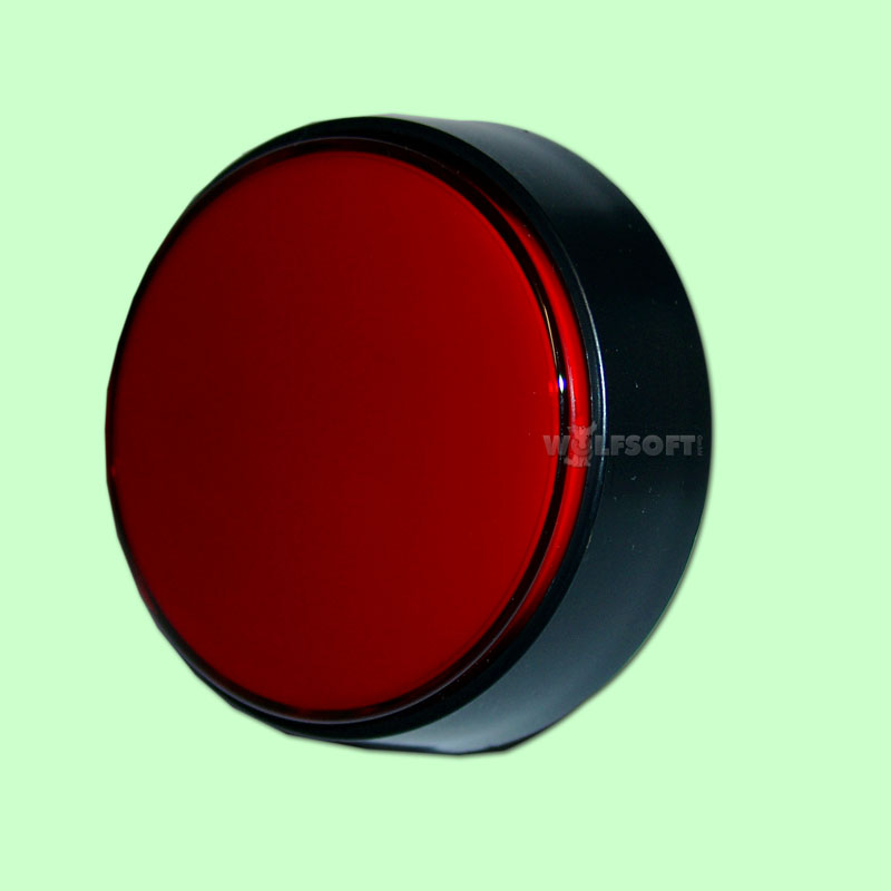 Pinball Launch Button red 65,5mm