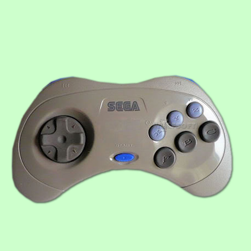 Saturn Controller grey (Orginal Sega) 6 Button HSS-0101