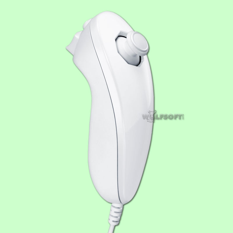 Wii  Nunchuck Controller (white)