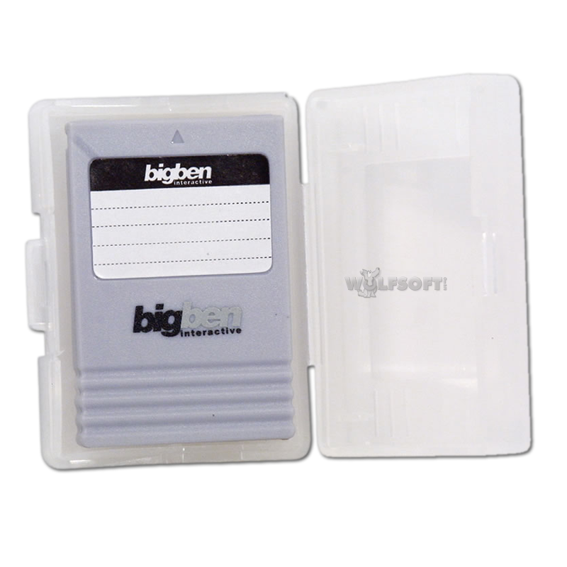 GameCube Memory Card  8M bigben (black)