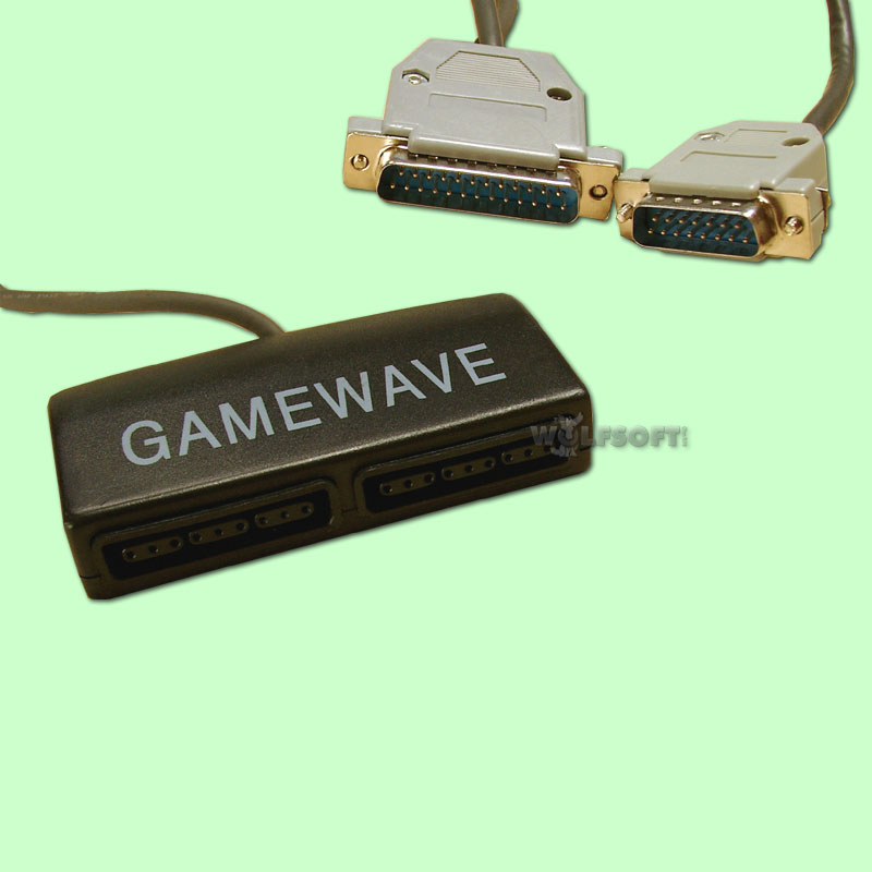 Game Pad Converter PSX 2 Player Vers. Parrallel Port