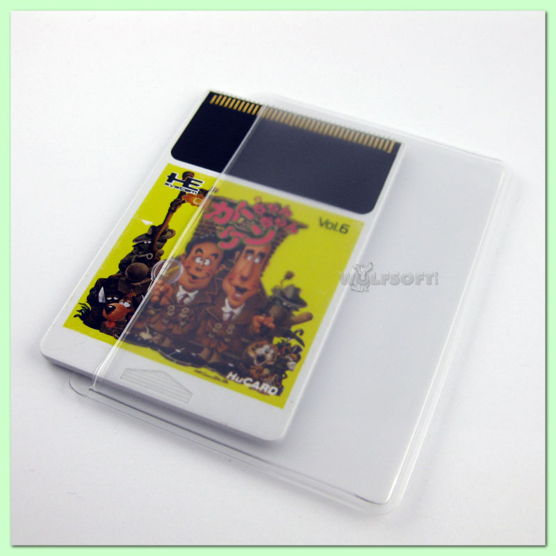PC-Engine / Turbo Grafx Sleeves (Hu Card Schutzhüllen)