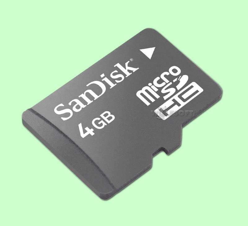 SanDisk MicroSDHC 4GB