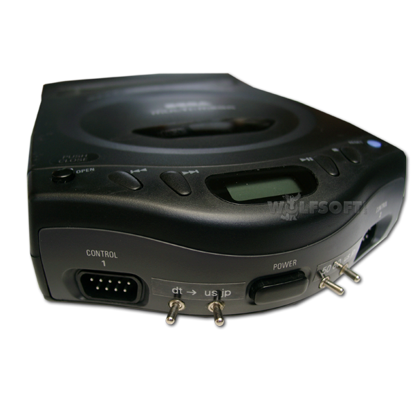 Sega MultiMega Mod: Language & 50/60Hz incl. CD Kompatibilität