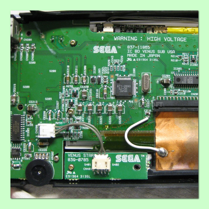 Sega Nomad (recap) Kondensatoren Austausch