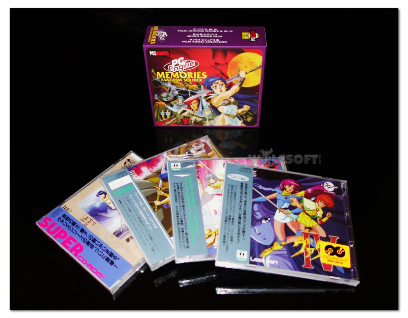 PCE FANTASM SOLDIER (Valis) Pack 7 CDs (pcew)