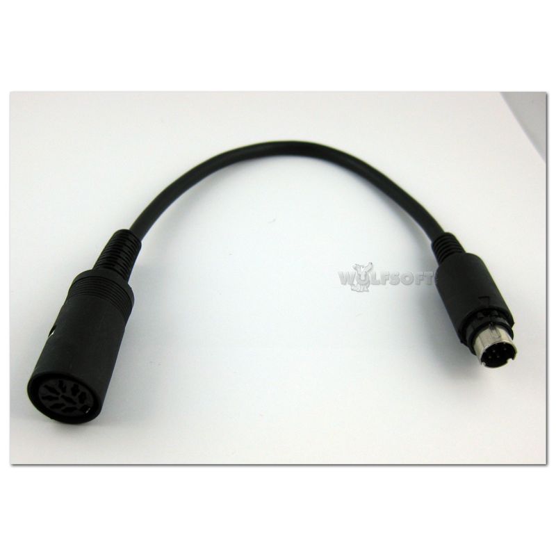 Kabel Adapter US Turbo Grafx Pads an jap PC-Engine Konsole
