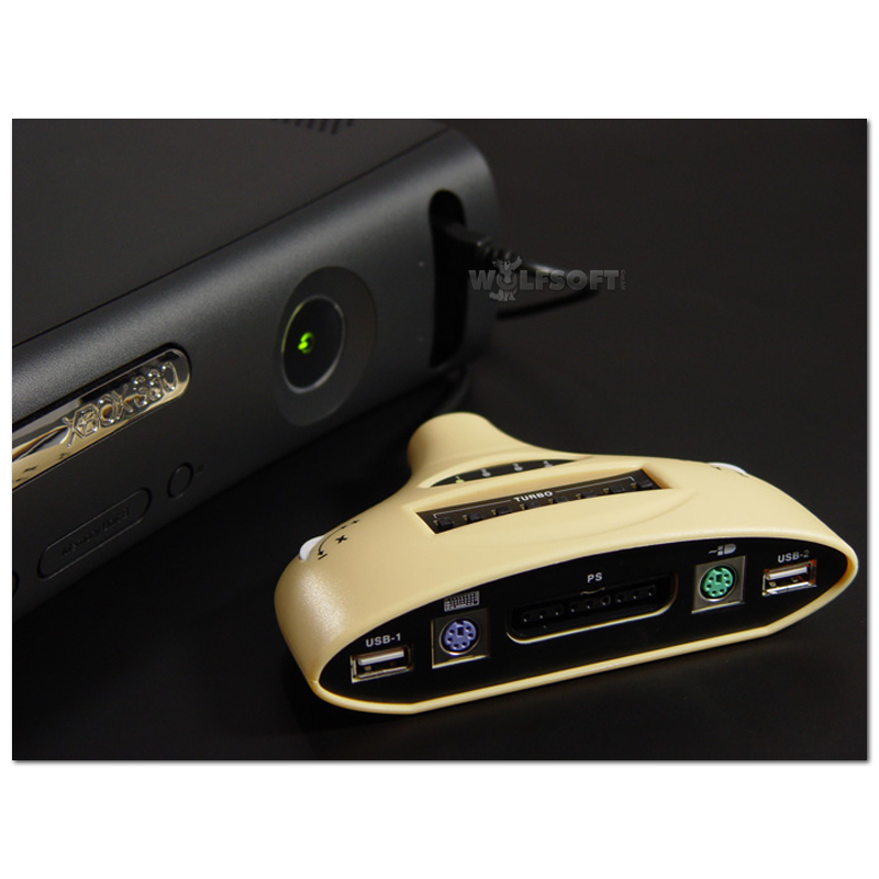 XCM XFPS 3.0 Sniper Plus USB/PS2 Adapter Maus/Tastatur für X360