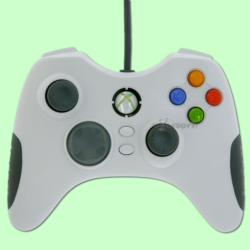 XBOX 360 Cable Controller white Bigben
