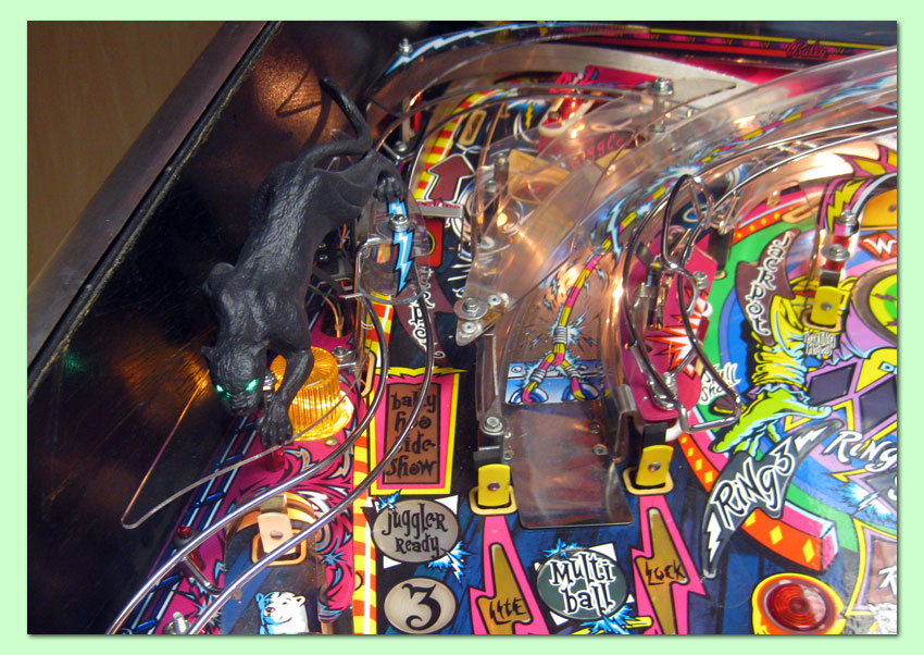 Simba with LED Mod for Cirqus Voltaire Pinball
