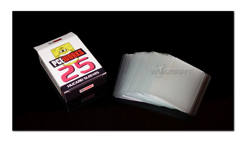 PC-Engine / Turbo Grafx Sleeves (Hu Card Schutzhüllen) 25stck (pcew)