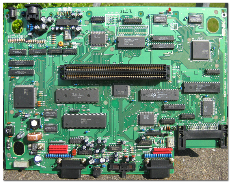 NeoGeo (reCAP) Kondensatoren Austausch
