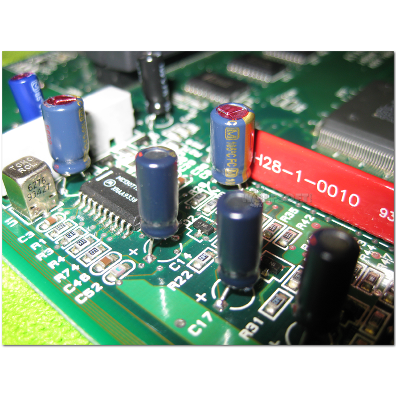 Atari 600,800,130,XL,XE (reCAP) Kondensatoren Austausch