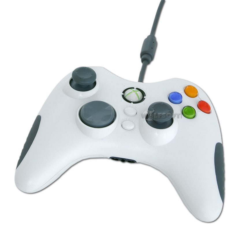 XBOX 360 Cable Controller white Bigben