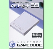 Gamecube Memory Card 59 Blocks (JAP) (Orginal Nintendo) gebr.