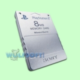 Playstation 2 Memory Card (8MB) Silver Limited Edition (Sony)